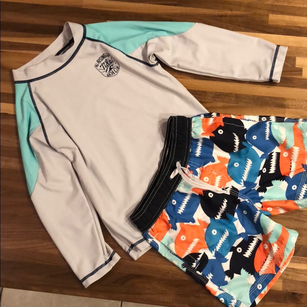 Boys’ swim suit set